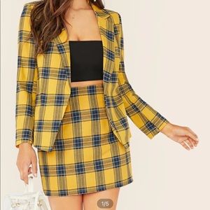 Two piece skirt/blazer